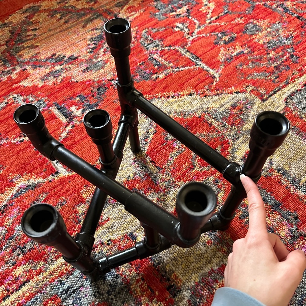 Industrial Style Candelabra - Picture 5 of 14